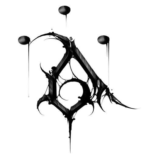 My personal symbol: a swirly line attached to a straight one with three dots above it